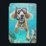 Daffyd the Saluki iPad Mini Cover<br><div class="desc">Daffyd the Saluki loves having fun! Join him on his adventures as he explores the world.</div>