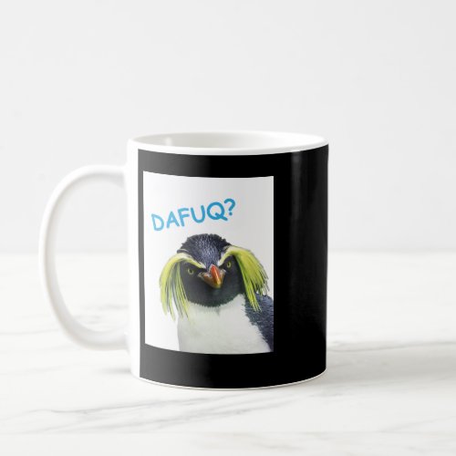 DAFUQ Penguin Classic T_Shirt gift for men women Coffee Mug