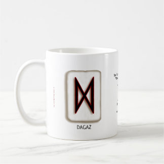 Dagaz RuneStone 11 oz. Mug
