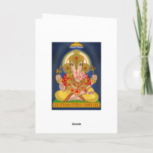 Dagduseth Ganesha Greeting Card