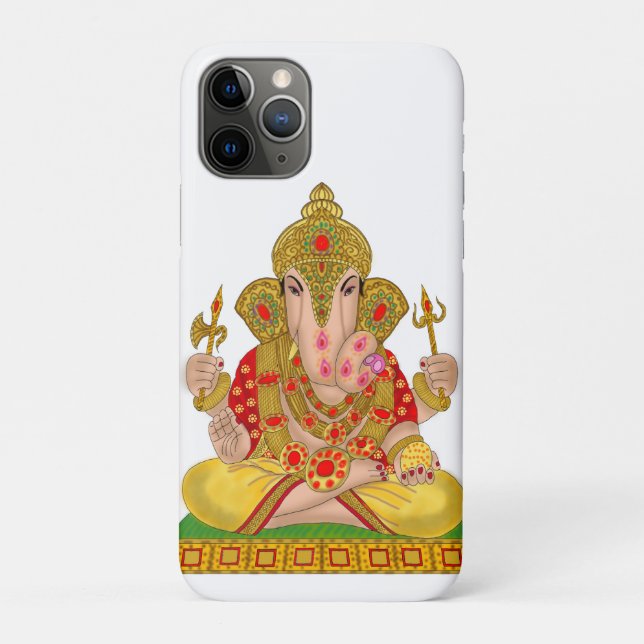 Dagduseth Ganesha Phone Cover (Back)