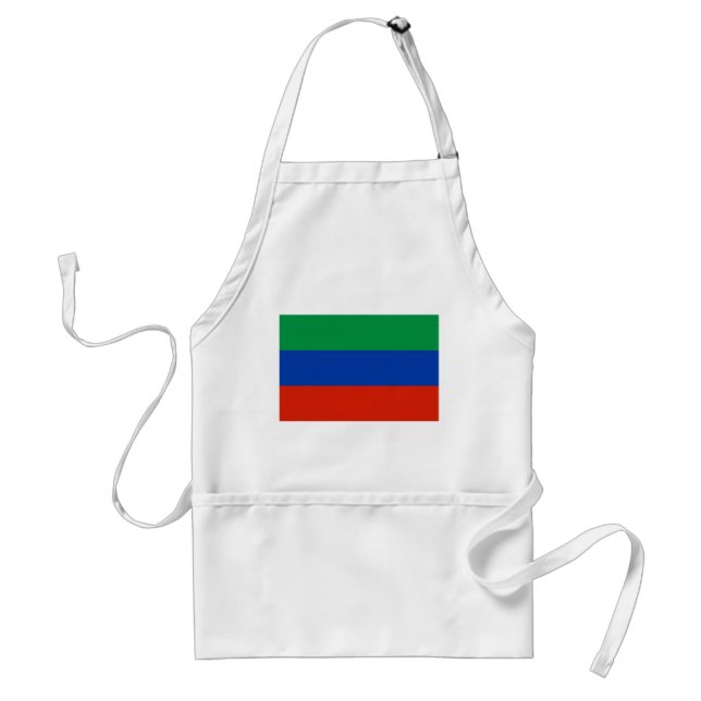 Dagestan Flag Adult Apron (Front)