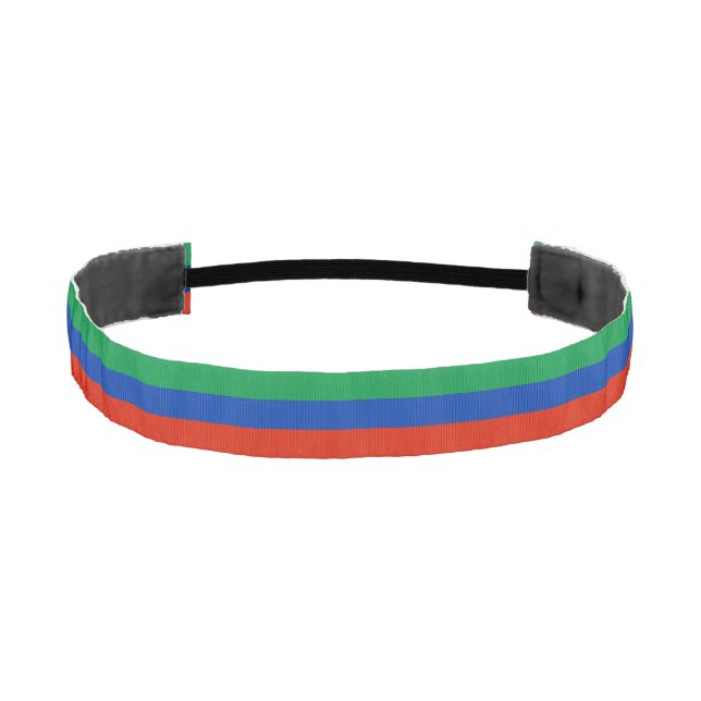 Dagestan Flag Athletic Headband (Front)