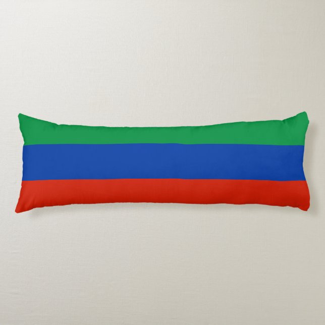 Dagestan Flag Body Pillow (Front)