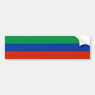 Dagestan Flag Bumper Sticker