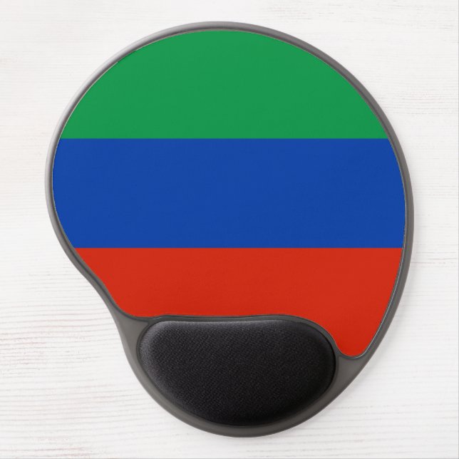 Dagestan Flag Gel Mouse Pad (Front)