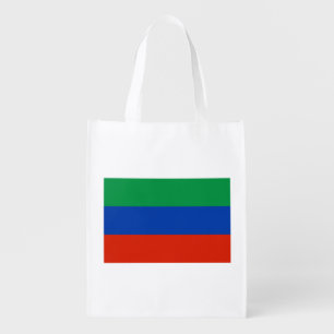 Dagestan Flag Grocery Bag