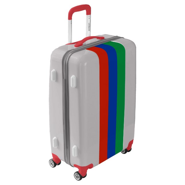 Dagestan Flag Luggage (Rotated Left)