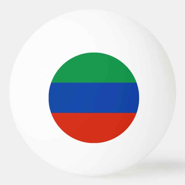 Dagestan Flag Ping Pong Ball (Front)