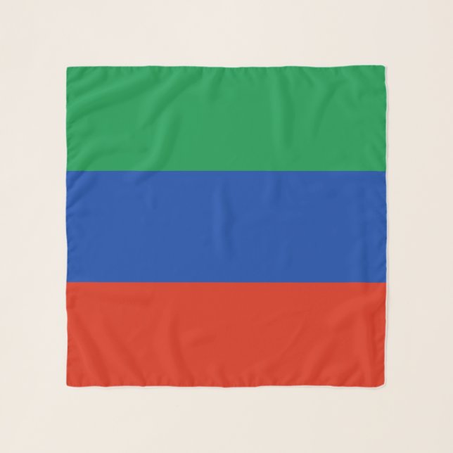 Dagestan Flag Scarf (Front)