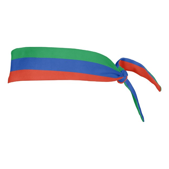 Dagestan Flag Tie Headband (Rotate 90)