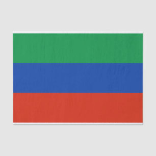 Dagestan Flag Tissue Paper