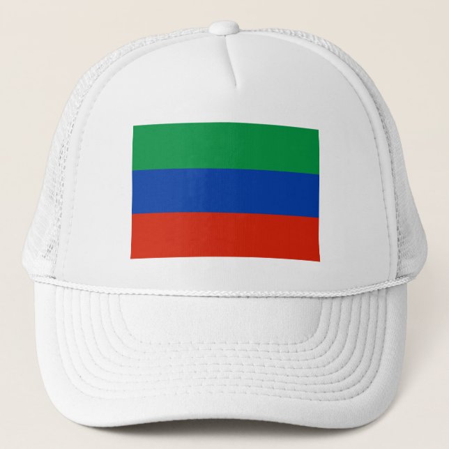 Dagestan Flag Trucker Hat (Front)