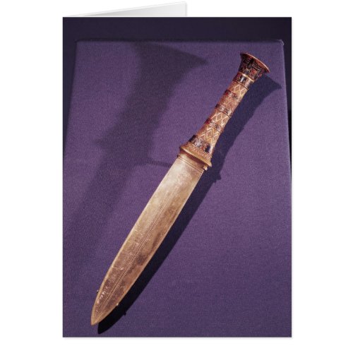 Dagger from the Tomb of Tutankhamun