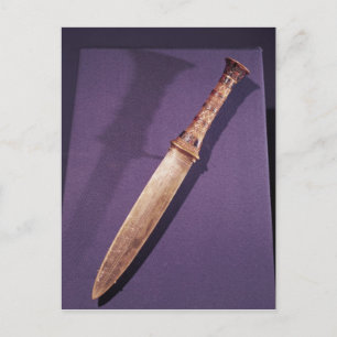 Dagger, from the Tomb of Tutankhamun Postcard