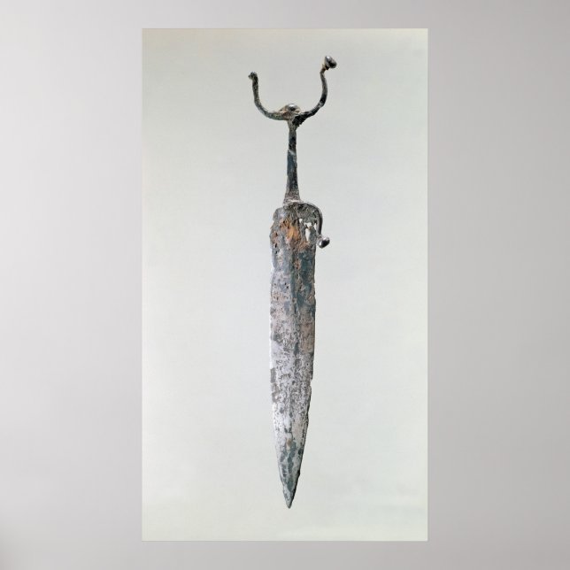 Dagger, Halstatt Culture, c.750-450 BC Poster (Front)