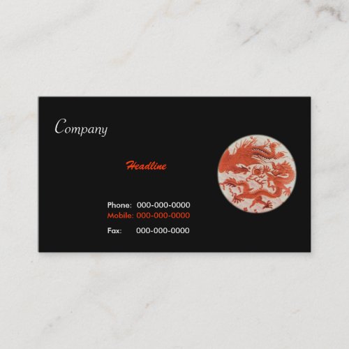 Dagon And Phoenix Business Card