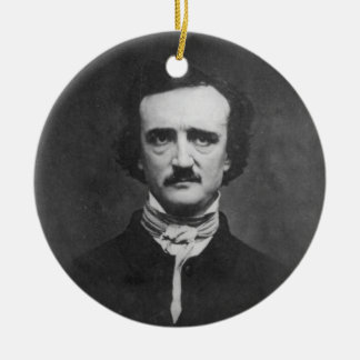Daguerreotype of Edgar Allan Poe by C.T. Tatman Ceramic Ornament