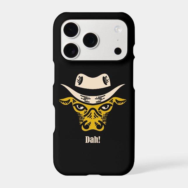 Dah! Iphone Case (Back)