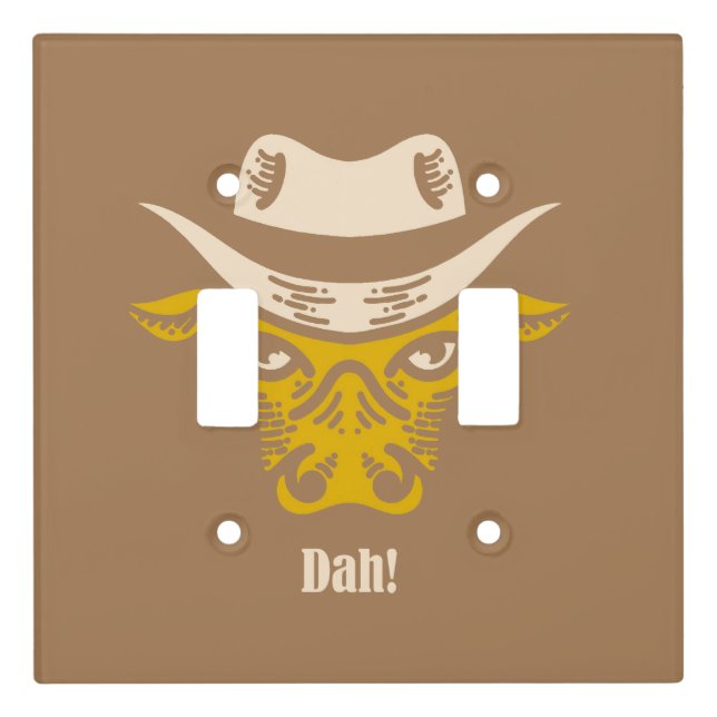 Dah! Light Switch Cover (Front)