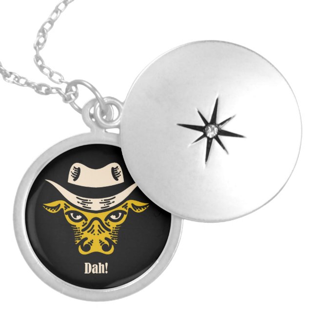 Dah! Locket Necklace (Front)