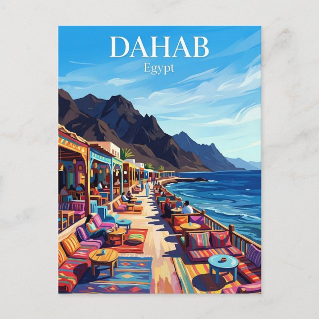 Dahab Egypt Postcard (Front)