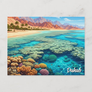 Dahab Egypt Travel Postcard