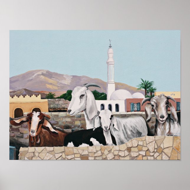 Dahab Goats Poster (Front)