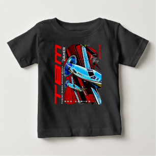 Daher Socata TBM 900 Series GA Aviation Baby T-Shirt