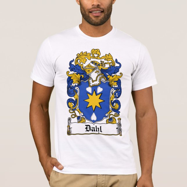Dahl Family Crest T-Shirt (Front)