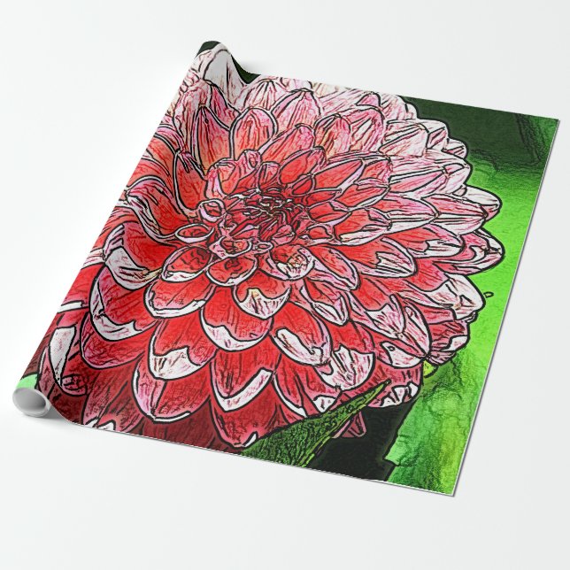 dahlia_2015_0602 wrapping paper (Unrolled)