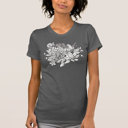 Dahlia Bouquet Tee