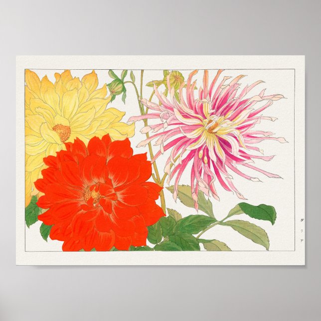 Dahlia by Tanigami Konan Poster (Front)