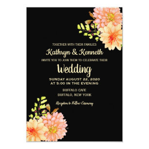 Dahlia Wedding Invitations 7