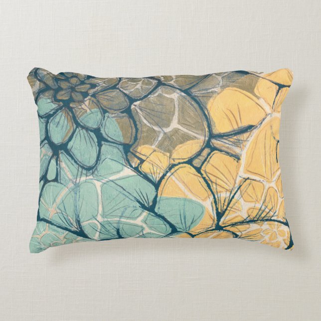 Dahlia Dance I Accent Pillow (Front)