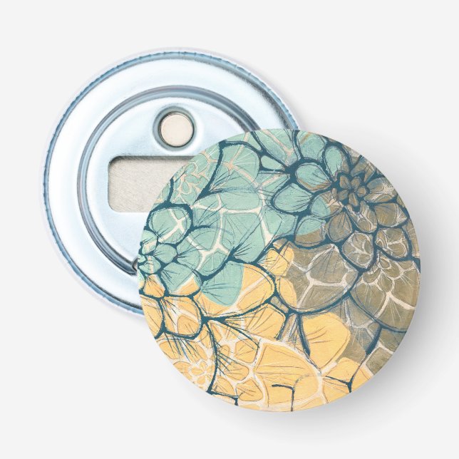 Dahlia Dance I Bottle Opener (Front)