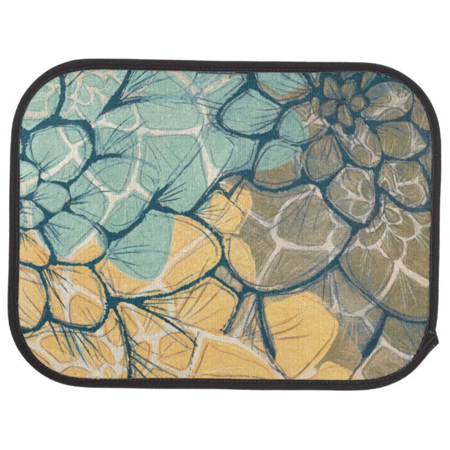 Dahlia Dance I Car Floor Mat (Rear)