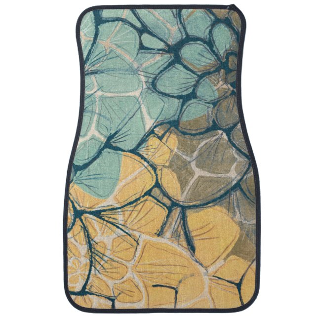 Dahlia Dance I Car Mat (Front)