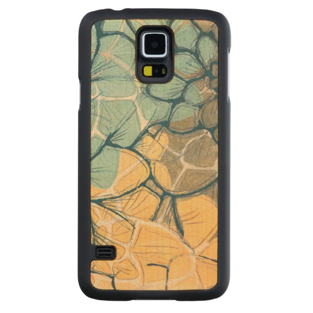 Dahlia Dance I Carved Maple Galaxy S5 Case (Back)