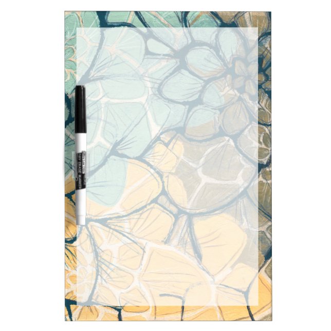 Dahlia Dance I Dry Erase Board (Front)