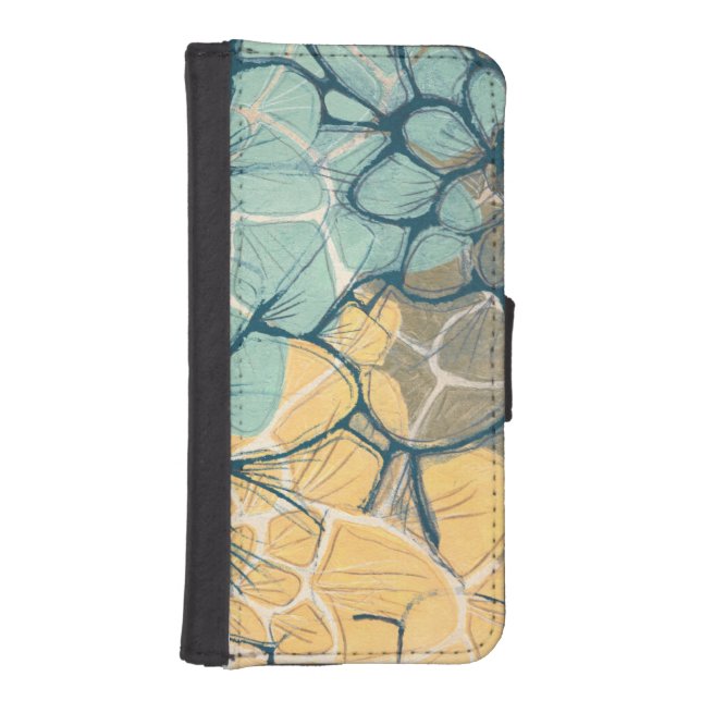 Dahlia Dance I iPhone Wallet Case (Front)