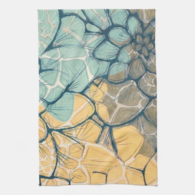 Dahlia Dance I Towel (Vertical)