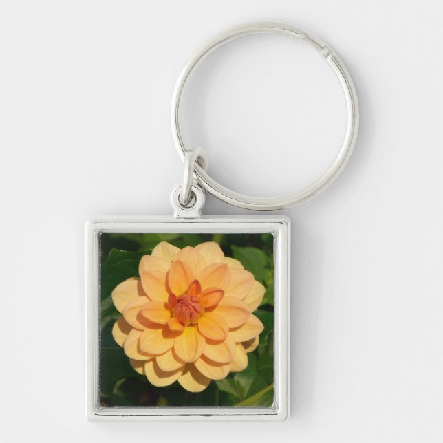 Dahlia 'David Howard' Keychain (Front)
