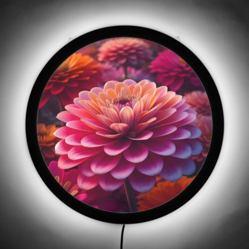 Dahlia Delight LED Sign