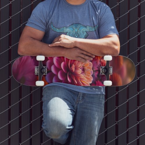 Dahlia Delight Skateboard