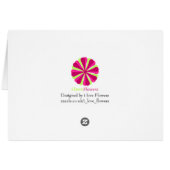 Dahlia Figurine Cards (Back Horizontal)