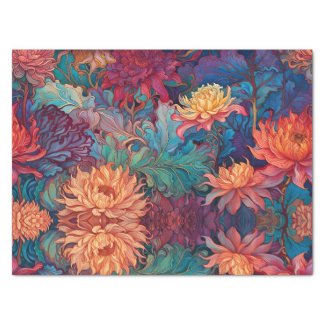 Dahlia Floral Tapestry