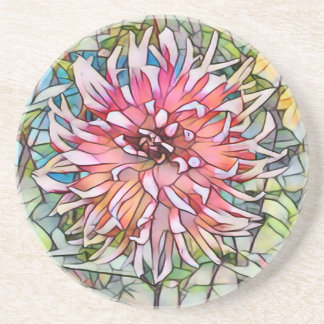 DAHLIA FLOWER COASTER