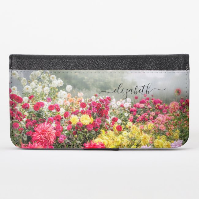 Dahlia Flower Field