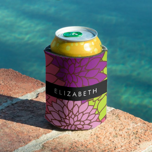Dahlia Flowers, Colorful Flowers, Your Name Can Cooler (In Situ Pool)